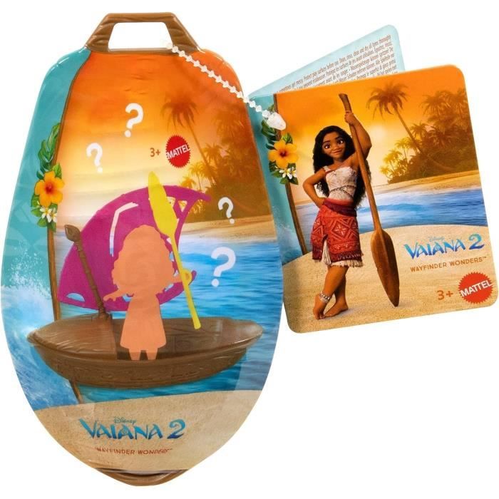 MATTEL Disney Vaiana 2 Pirogue and its 3 surprises JBT68