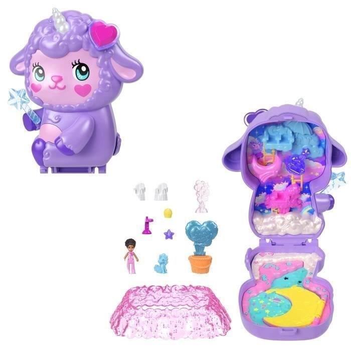 Polly Pocket - Coffret Au pays des reves - Mini-figurine et licorne - Polly Pocket - JCB15