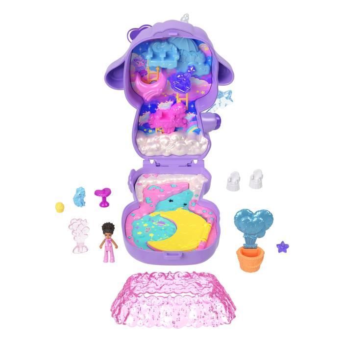 Polly Pocket - Coffret Au pays des reves - Mini-figurine et licorne - Polly Pocket - JCB15