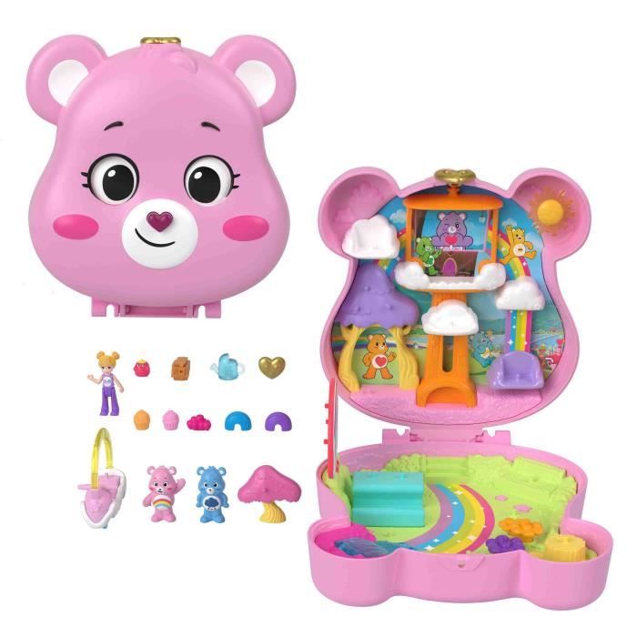 Polly Pocket-Coffret Les Bisounours-Figurines Et Accessoires - 4 ans+- JCC14