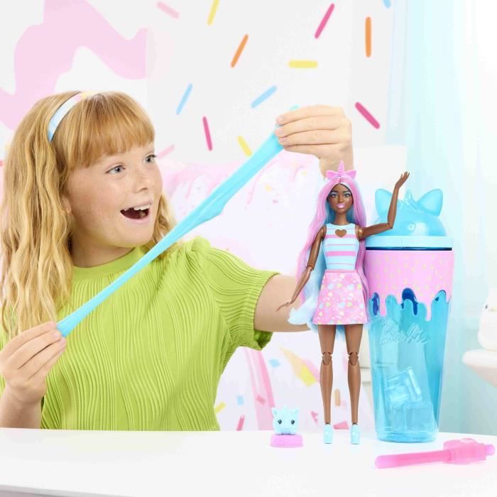 Barbie-Pop Reveal-PoupÈe Licorne Et Accessoires SÈrie Shakes - 3 ans+- JCN86