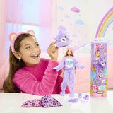 PoupÈe Barbie Cutie Reveal Bisounours Tougentille Mauve - 3 ans+- JCN94