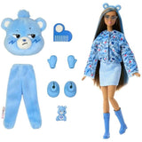 PoupÈe Barbie Cutie Reveal Bisounours Touronchon Bleu - 3ans +- JCN96