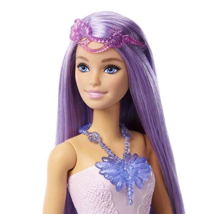 Barbie-Poupée Barbie Fantaisie Féerique-Coffret Avec Accessoires - 3 ans+- JCP74