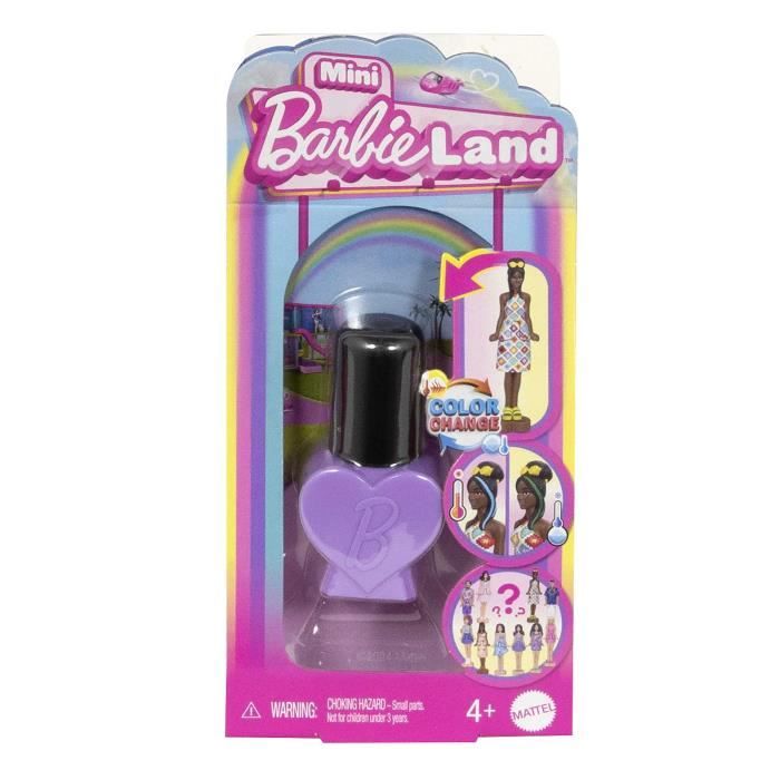 BARBIE Poupée Mini-BarbieLand Fashionistas-Poupée de 3,8 cm - Barbie - JCP97