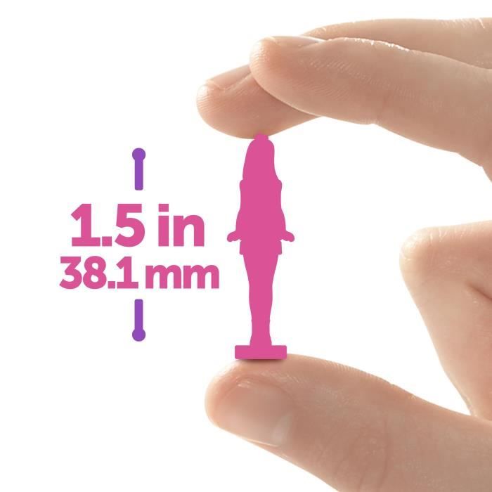 BARBIE Poupée Mini-BarbieLand Color Reveal-Poupée de 3,8 cm - Barbie - JCR08