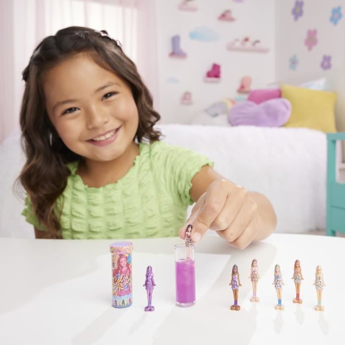 BARBIE Poupée Mini-BarbieLand Color Reveal-Poupée de 3,8 cm - Barbie - JCR08