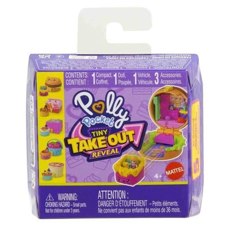 Polly Pocket–Coffret Multifacettes-Voitures Et Mini-Figurines - JCR44 Modele aléatoire - a partide 4 ans