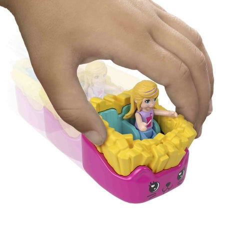Polly Pocket–Coffret Multifacettes-Voitures Et Mini-Figurines - JCR44 Modele aléatoire - a partide 4 ans