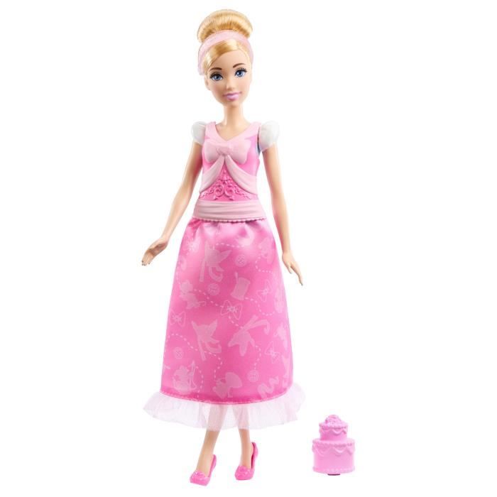 Princesses Disney-Poupée Cendrillon Et Tenues-Coffret Avec Accessoires - 3 ans+- JCR95