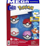 MEGA Pokémon-Dresseur De Pokémon De Type Eau-Coffret De Construction - 6 ans+- JCT42