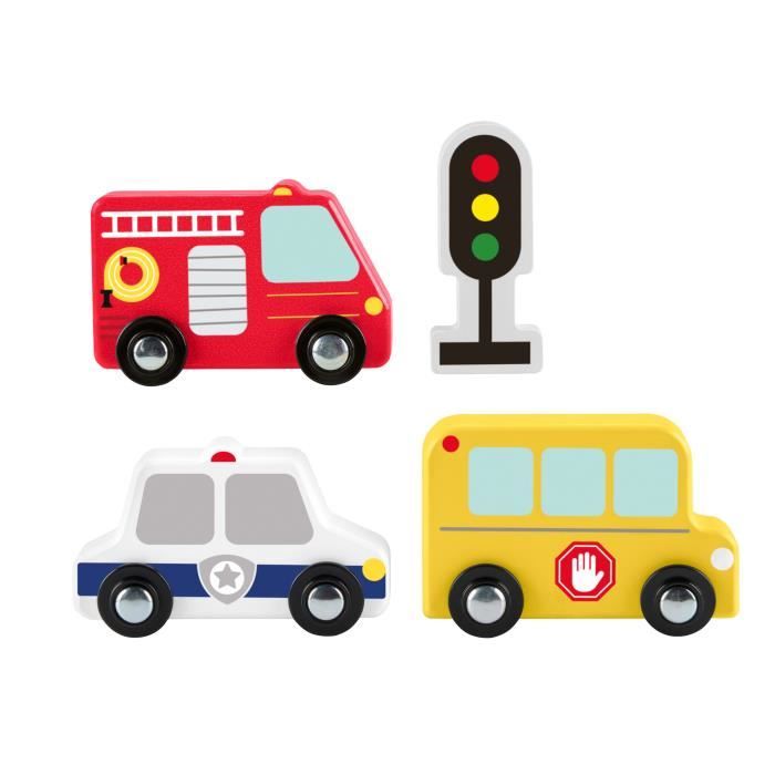 FISHER-PRICE Asst vÈhicules a pousser pack 5 - JCY32