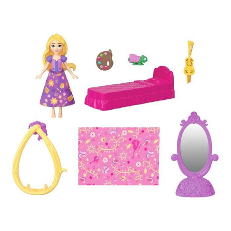 Disney - La Tour de Raiponce - Histoires a Empiler - Coffret avec poupée - Disney Princess - JDP61