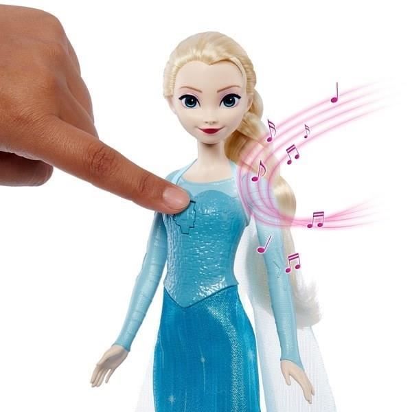 Disney-La Reine Des Neiges-Elsa PoupÈe Chantante-Chanson En 4 Langues - 3 ans+- JDX48