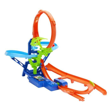 Hot Wheels - Piste Multi Crash - Coffret propulseur motorisé et voiture - Hot Wheels - JFD12