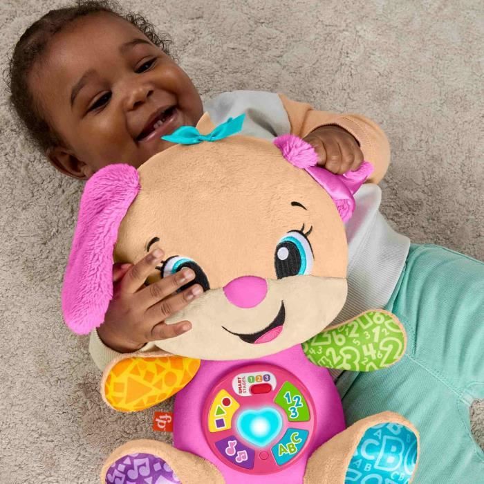 Fisher-Price-Rires Et Éveil-Sis Éveil Progressif-Peluche Musicale JFD31