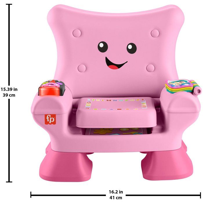 Fisher-Price - Éveil Progressif Rires et Évei l- Chaise électronique rose - Fisher-Price - JFF07