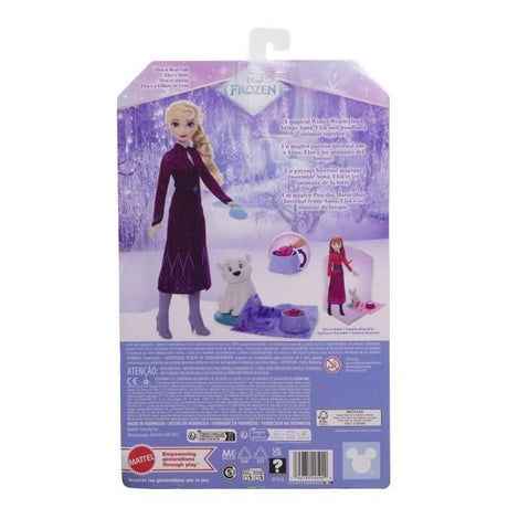 Disney La Reine des Neiges - Coffret Elsa et l'Ourson - 4 accessoires - Disney Frozen - JFG16