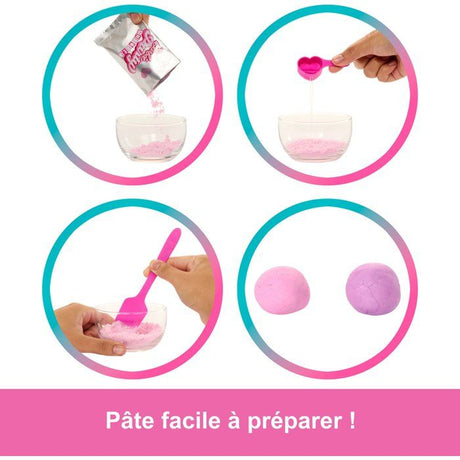 BARBIE Party unboxed chien violet - JFG70