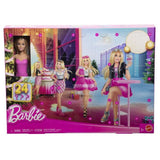 Calendrier de l'Avent Barbie Fashionistas, avec 24 pieces et accessoires, Barbie, Mattel JFL63, des 3 ans