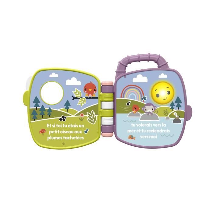 LIVRE COMPTINES PURPLE MONKEY
