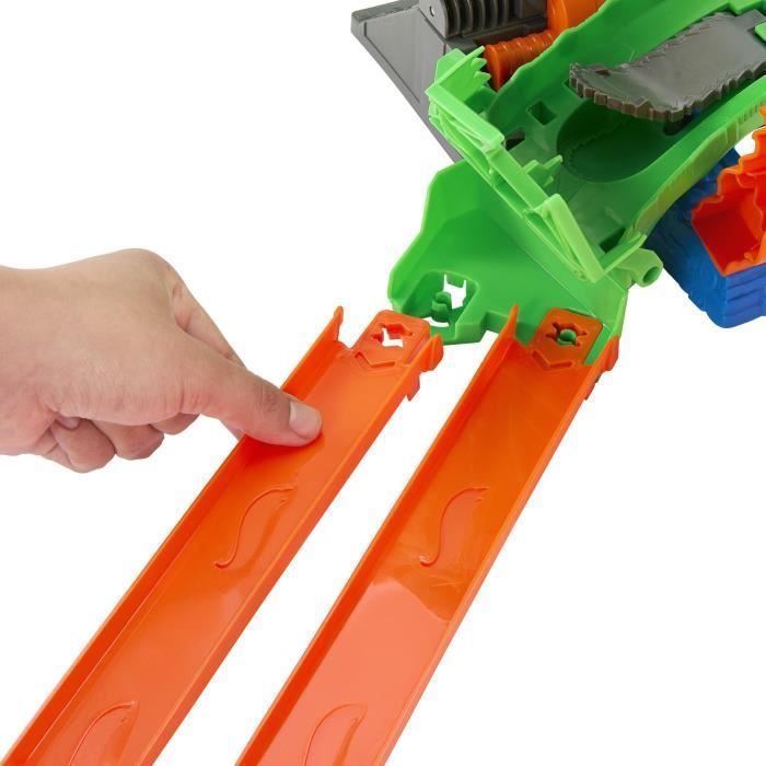 Hot Wheels - Monster Trucks - Coffret Piste Dragon Sharks vs. Dinos - Hot Wheels - JFR06