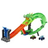Hot Wheels - Monster Trucks - Coffret Piste Dragon Sharks vs. Dinos - Hot Wheels - JFR06