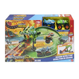 Hot Wheels - Monster Trucks - Coffret Piste Dragon Sharks vs. Dinos - Hot Wheels - JFR06
