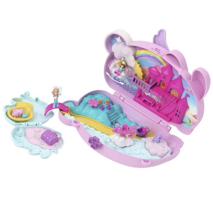 Polly Pocket - Coffret 2 en 1 Lapin - Avec 2 figurines et 12 accessoires - Polly Pocket - JFT88