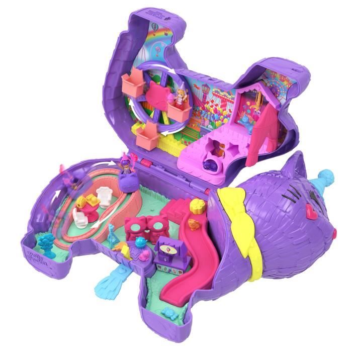 Polly Pocket - Coffret Fete du chaton - Avec mini-figurines et accessoires - Polly Pocket - JFT90