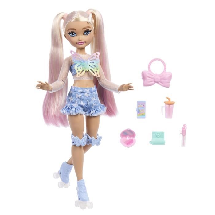 BARBIE Malibu dreambesties roller - JFX96