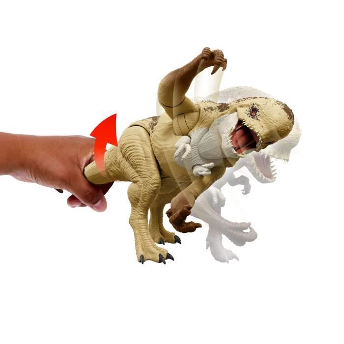 Jurassic World - Figurine articulée Distortus rex Combat ultime - 56 cm - JGB58