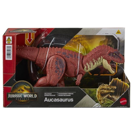 Jurassic World - Figurine articulée Aucasaurus Rugissement féroce - Son - Jurassic World - JGB88