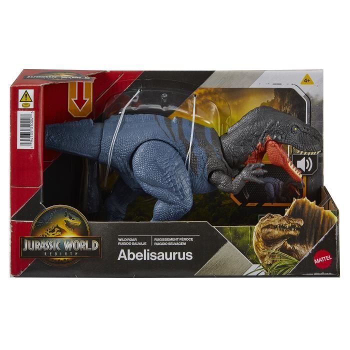 Jurassic World - Renaissance - Figurine articulée Abelisaurus - Jurassic World - JGB91