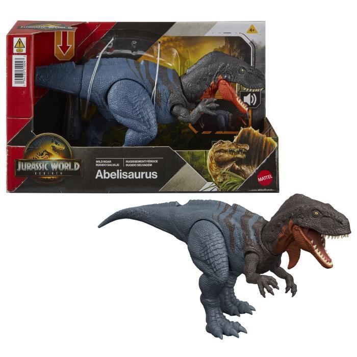 Jurassic World - Renaissance - Figurine articulée Abelisaurus - Jurassic World - JGB91