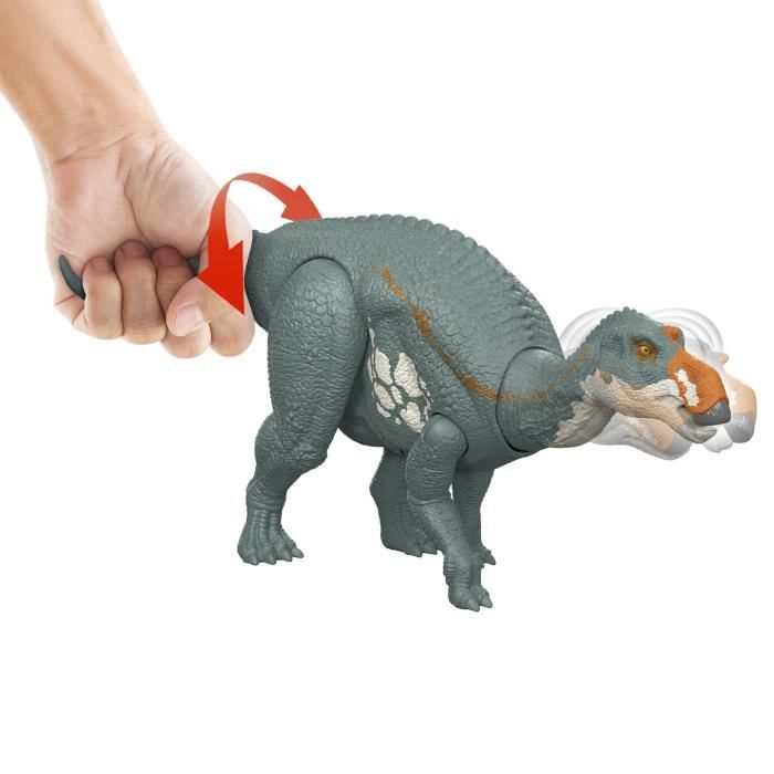 Jurassic World - Maiasaura - Figurine articulée avec attaque et son - JGC82