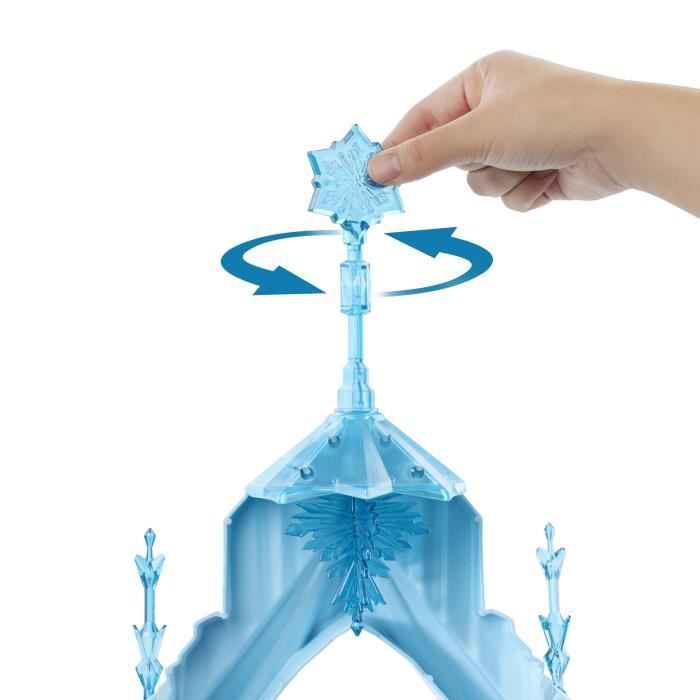 Disney La Reine des Neiges - Palais de glace d'Elsa - Olaf - 21 accessoires - Disney Frozen - JGG41