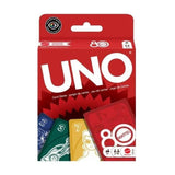 UNO - Jeu de cartes Rouge Rubis - 80eme anniversaire de Mattel - Pour toute la famille - UNO - JGK30