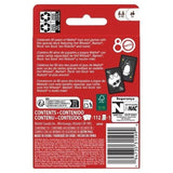 UNO - Jeu de cartes Rouge Rubis - 80eme anniversaire de Mattel - Pour toute la famille - UNO - JGK30