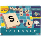 Scrabble classique - 2 en 1 - Mattel Games - JGR63