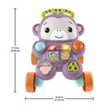 Fisher-Price - Mon Trotteur Singe Violet - Musique, lumieres et activités - Fisher-Price - JGW90