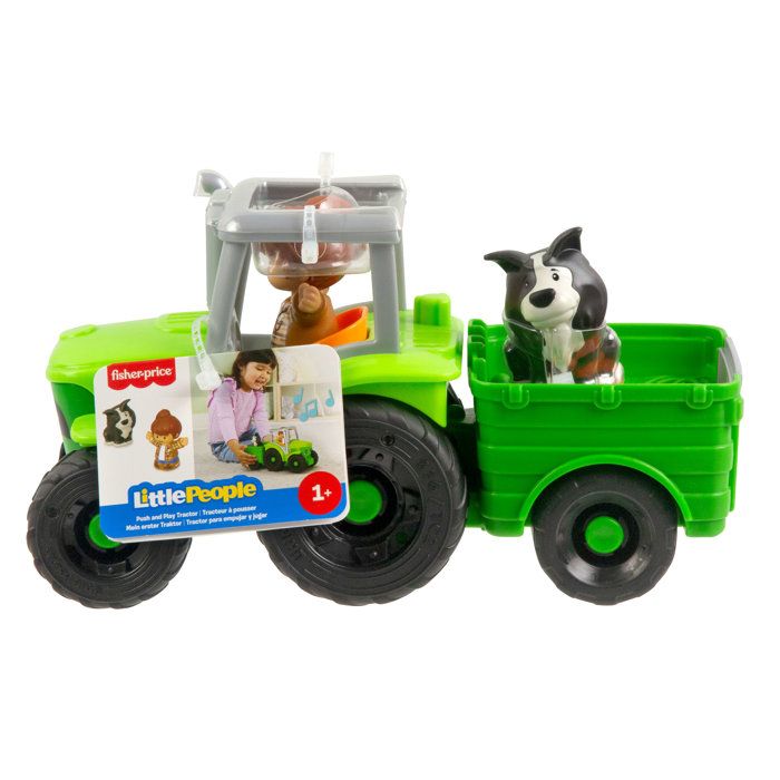 Fisher-Price - Little People - Tracteur a pousser - Véhicule musical - Fisher-Price - JGX12
