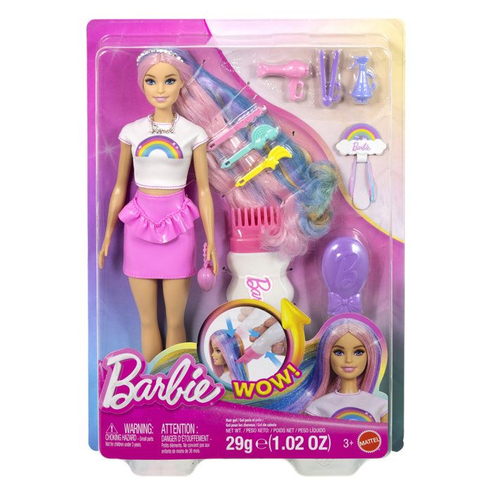 BARBIE CHEVELURE PAILLETTEE
