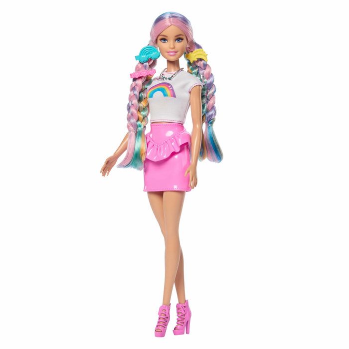 BARBIE CHEVELURE PAILLETTEE