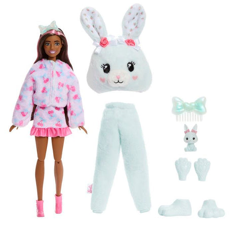 Cutie Reveal - Lapin bleu  - Barbie - JJP65