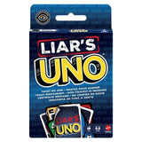 UNO Liar's - Jeu de cartes pour adultes, enfants, familles - Jeu d'astuce et de bluff - Mattel Games - JLH43 - 7 ans et +