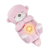 Fisher-Price - Ma Loutre Câlins Bonne Nuit - Peluche et veilleuse - Rose - Fisher-Price - JLJ33