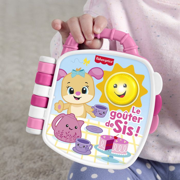 Livre d'éveil - Le goûter de Sis - Fisher-Price - JMC52