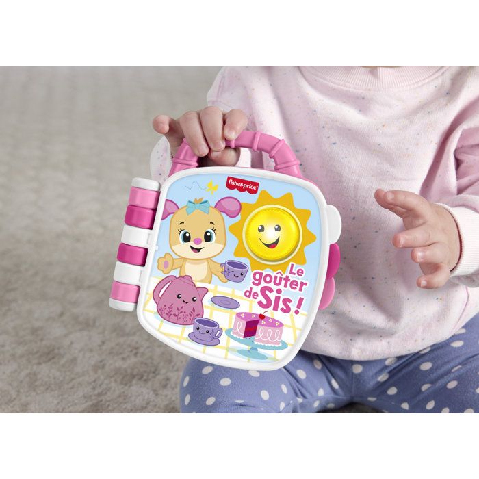 Livre d'éveil - Le goûter de Sis - Fisher-Price - JMC52