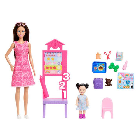 Barbie coffret maîtresse d'école - Barbie - JMK16